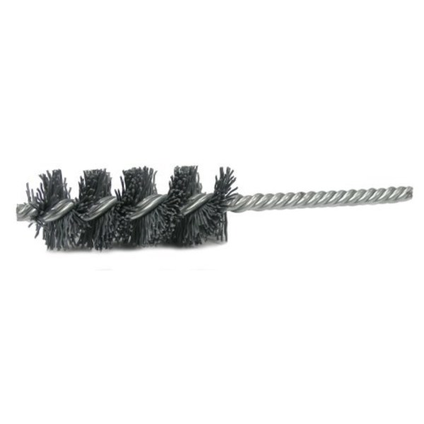 Weiler 3/4" Nylox Brush, .022/320SC Crimped Fill, 2-1/2" Brush Len 21134